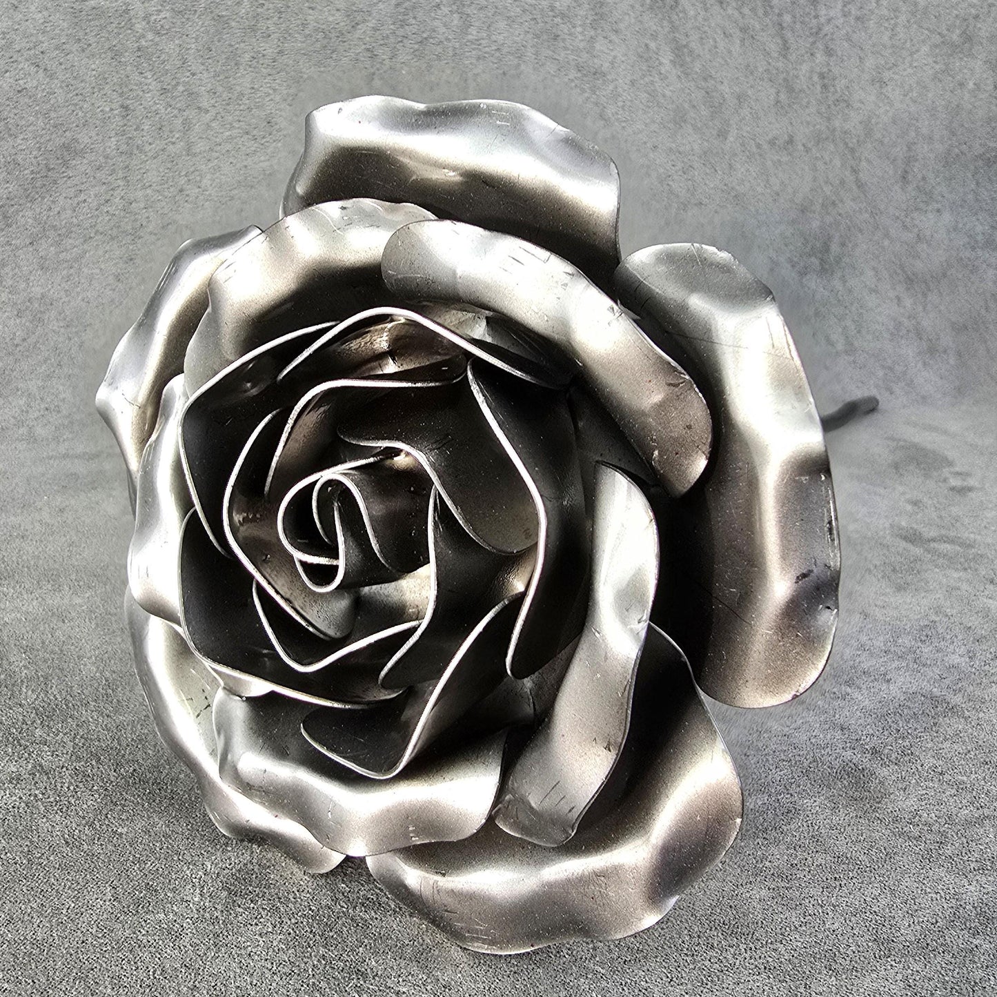 Gloss Steel - 6th 11th Steel Iron Wedding Anniversary Garden Remembrance Handcrafted Gift